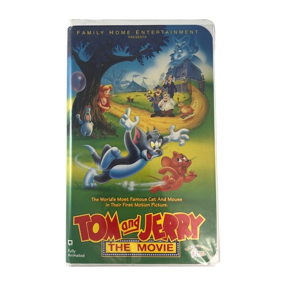 Tom And Jerry: The Movie (VHS, 1993) TESTED & Working SEE PHOTOS - Picture 2 of 8